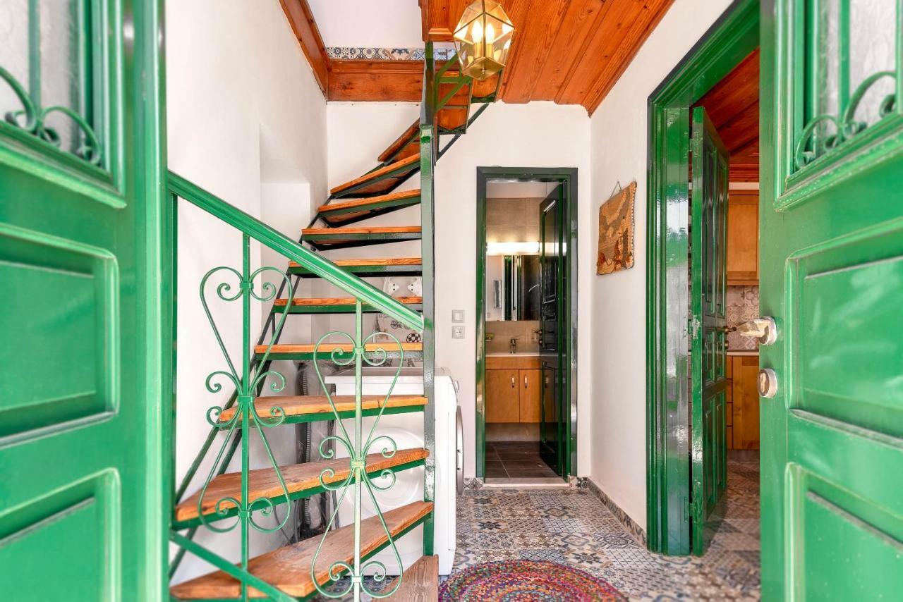 Matinas House Apartment Chalki Town Exterior photo