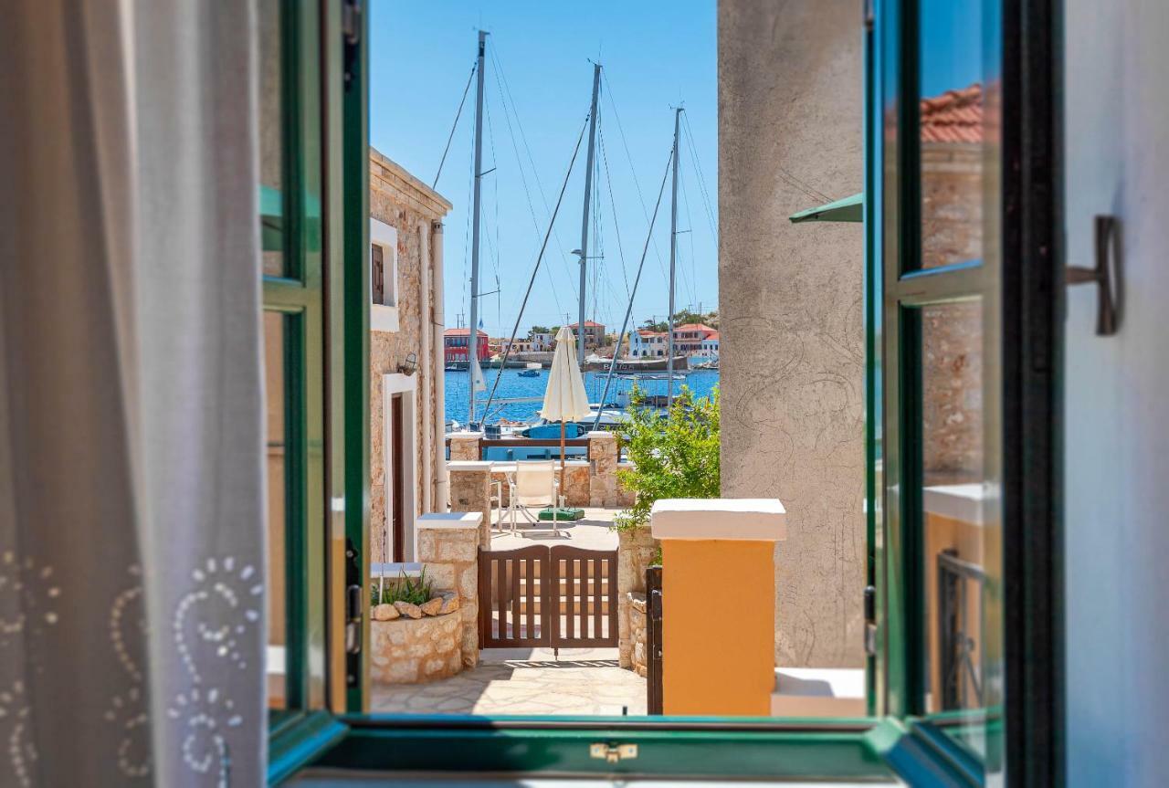 Matinas House Apartment Chalki Town Exterior photo