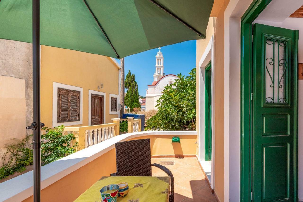 Matinas House Apartment Chalki Town Exterior photo